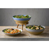 JC538 Emerge Oslo Blue Melamine Deep Bowl - 285mm (Pack 4) (Direct)