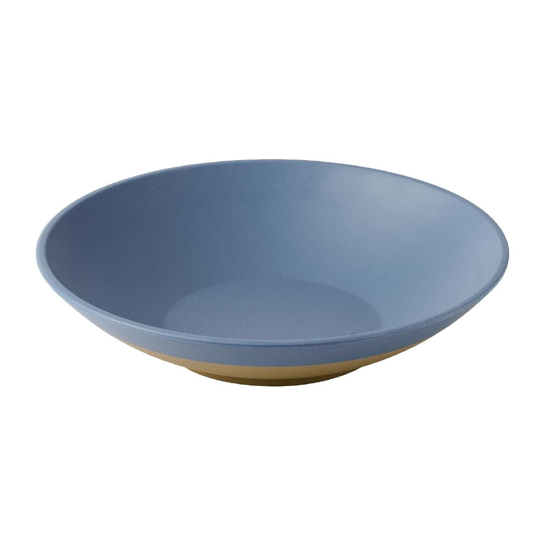 JC539 Emerge Oslo Blue Melamine Shallow Bowl - 300mm (Pack 4) (Direct)