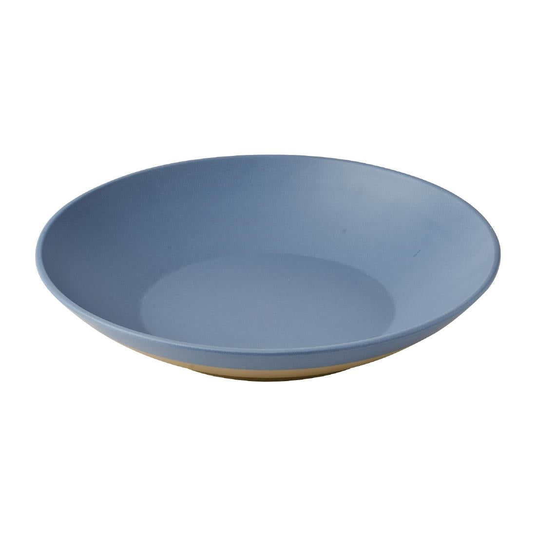 JC541 Emerge Oslo Blue Melamine Shallow Bowl - 360mm (Pack 2) (Direct)