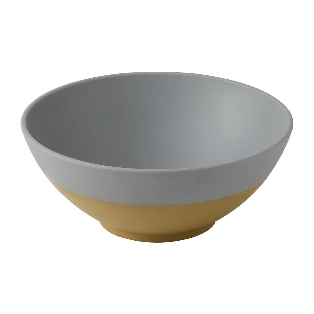 JC542 Emerge Seattle Grey Melamine Deep Bowl - 285mm (Pack 4) (Direct)