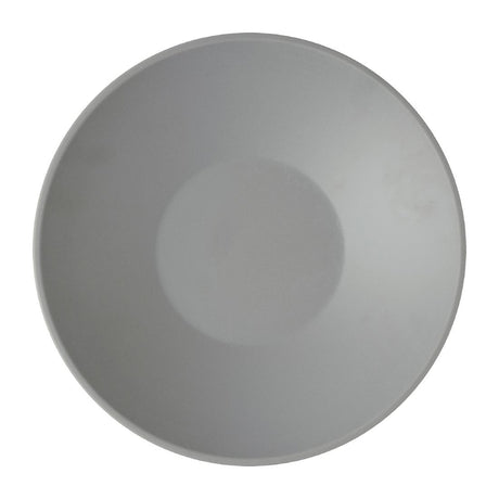 JC543 Emerge Seattle Grey Melamine Shallow Bowl - 300mm (Pack 4) (Direct)