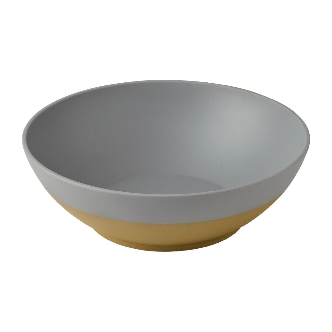JC544 Emerge Seattle Grey Melamine Deep Bowl - 360mm (Pack 2) (Direct)