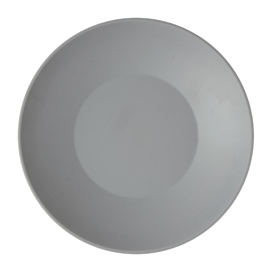 JC545 Emerge Seattle Grey Melamine Shallow Bowl - 360mm (Pack 2) (Direct)