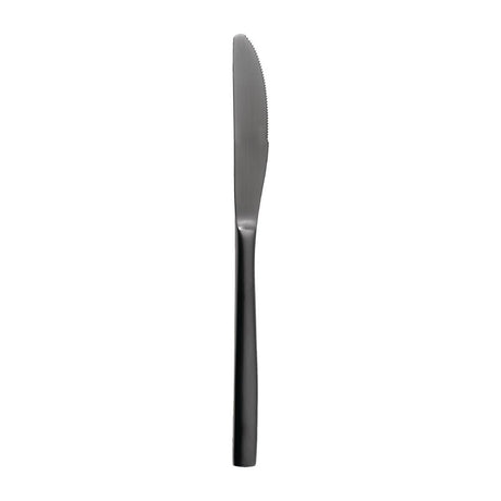 JC546 Bcn Black Table Knife (Pack 12) (Direct)