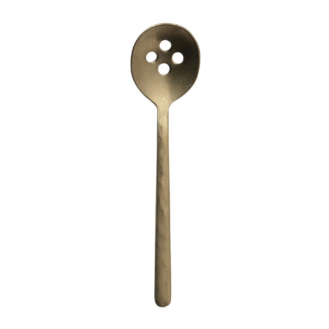 JC597 Kodai Vintage Gold Moka Spoon (Pack 12) (Direct)