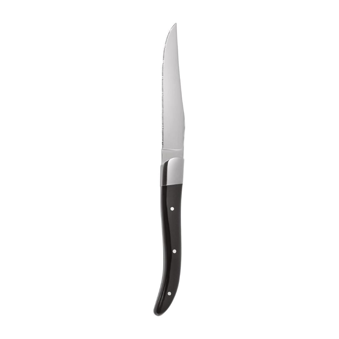 JC607 Arc Black Steak Knife (Pack 6) (Direct)