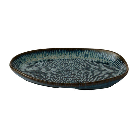 JC663 Cascade Sapphire Blue Natural Oblong - 260x200mm (Pack 6) (Direct)