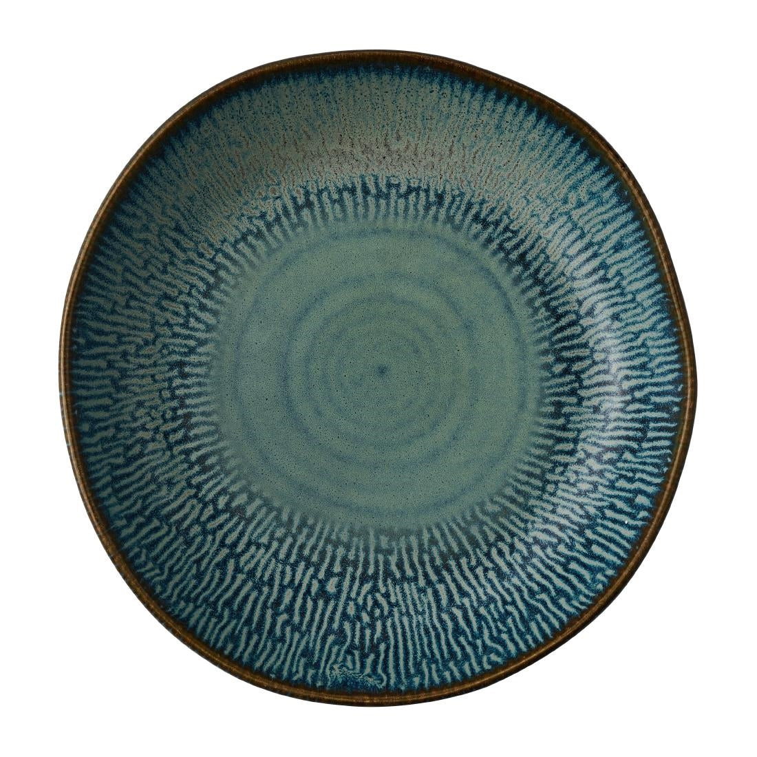 JC667 Cascade Sapphire Blue Natural Deep Bowl - 215mm (Pack 6) (Direct)