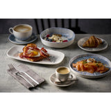 JC685 Lyra Blue Walled Plate - 210mm (Pack 6) (Direct)