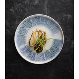 JC685 Lyra Blue Walled Plate - 210mm (Pack 6) (Direct)