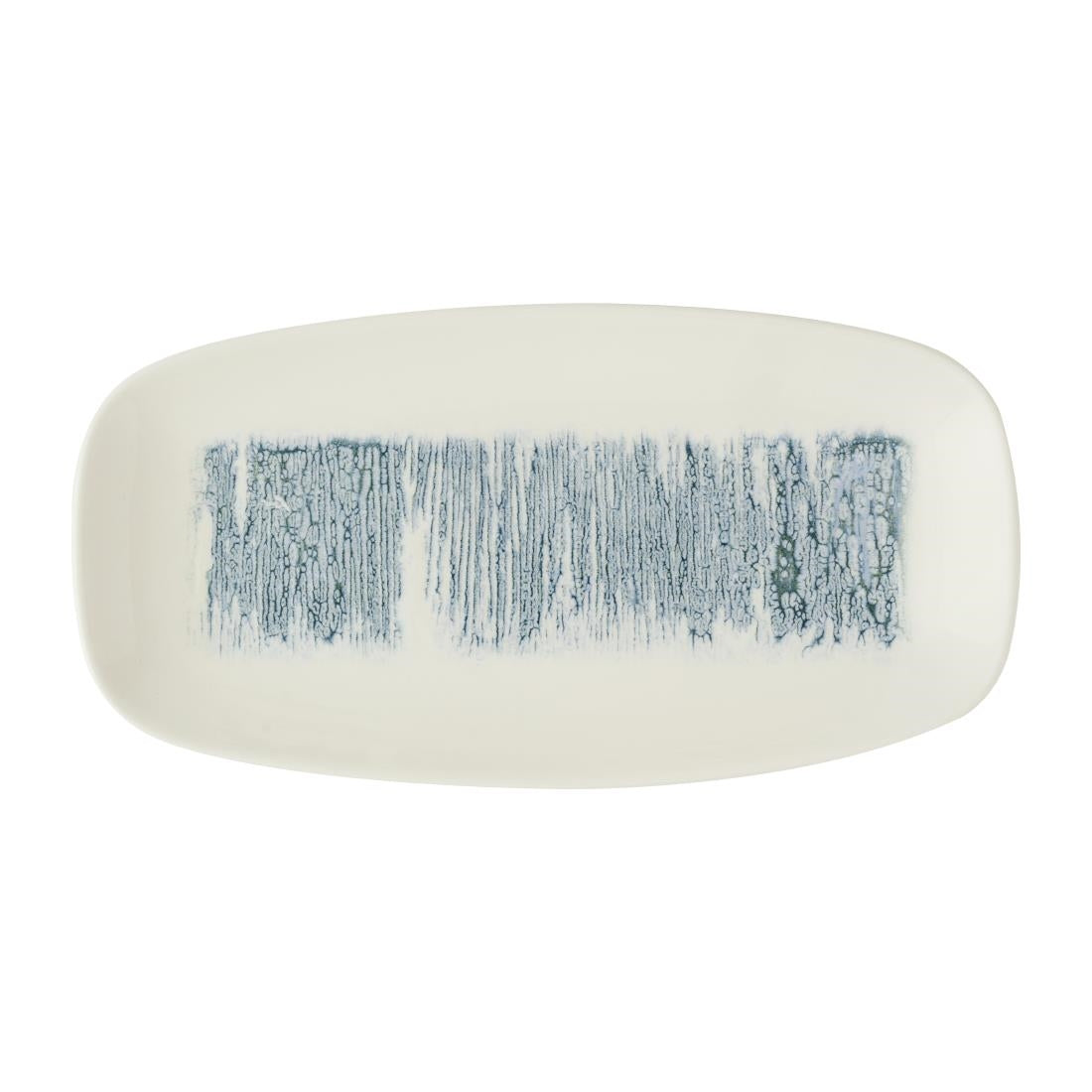 JC687 Lyra Blue Oblong Plate - 298x152mm (Pack 12) (Direct)