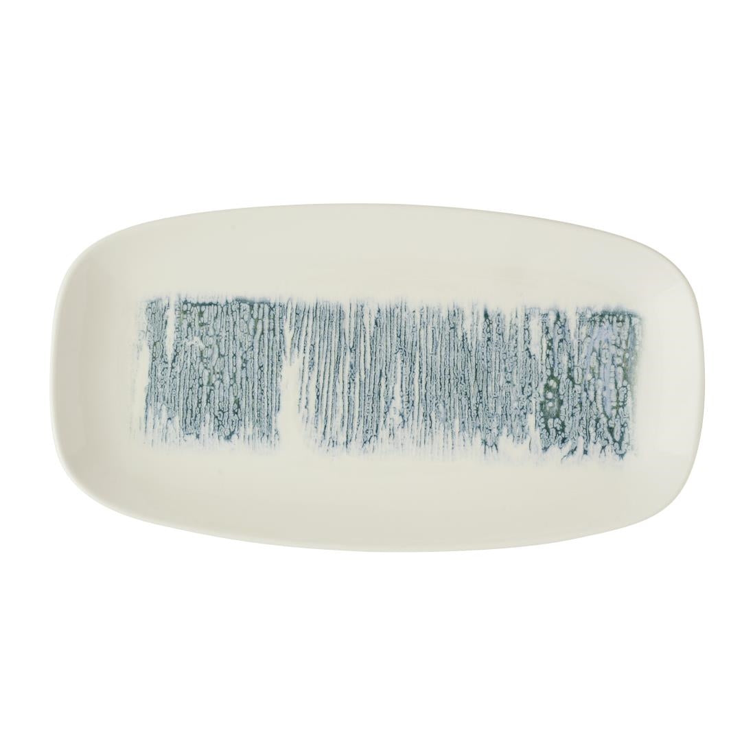 JC688 Lyra Blue Oblong Plate - 352x187mm (Pack 6) (Direct)