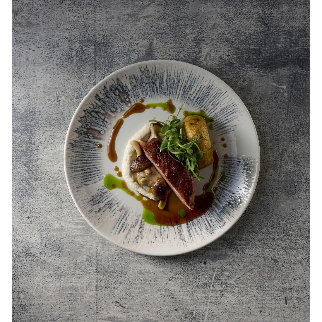 JC694 Lyra Pink Evolve Coupe Plate - 260mm (Pack 12) (Direct)