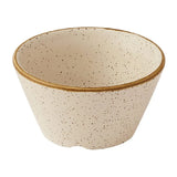 JC720 Stonecast Nutmeg Cream Sauce Dish - 85ml (Pack 12) (Direct) - JD Catering Equipments Ltd