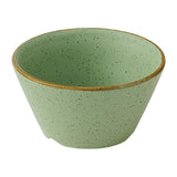 JC734 Stonecast Sage Green Sauce Dish - 85ml (Pack 12) (Direct) - JD Catering Equipments Ltd