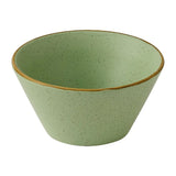 JC735 Stonecast Sage Green Zest Snack Bowl - 340ml (Pack 12) (Direct) - JD Catering Equipments Ltd