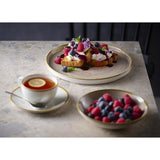 JC749 Stonecast Truffle Oblong Chefs Oblong Plate - 352x187mm(Pack 6) (Direct)