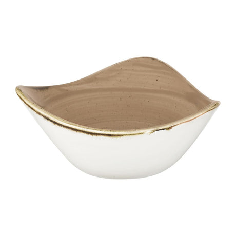 JC744 Stonecast Truffle Lotus Bowl - 152mm (Pack 12) (Direct)
