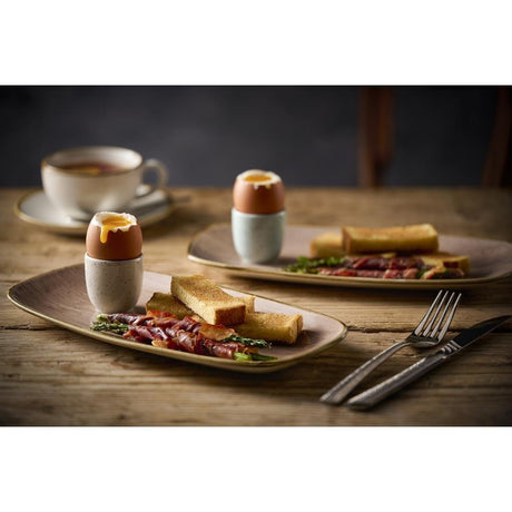 JC750 Stonecast Barley White Egg Cup - 48mm (Pack 24) (Direct)