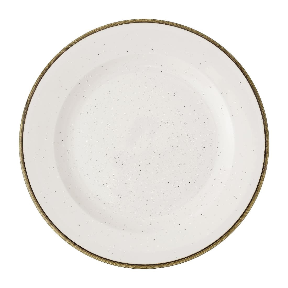 JC752 Stonecast Barley White Profile Plate - 305mm (Pack 12) (Direct)