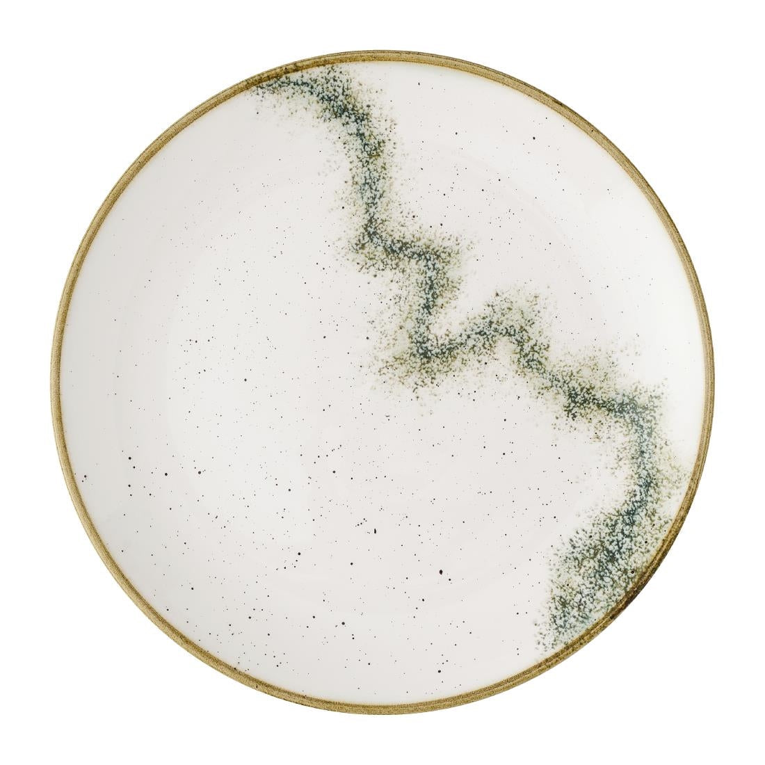 JC761 Stonecast Spice Barley White Evolve Coupe Plate - 220mm (Pack 12) (Direct)