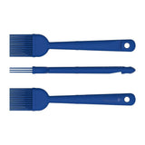 JC921 Deglon Stop Glisse Maryse Blue Heat Resistant Spatula - 14"