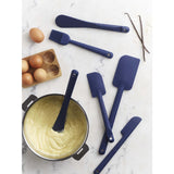 JC921 Deglon Stop Glisse Maryse Blue Heat Resistant Spatula - 14"
