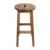 Bolero Harrington Classic Wooden Bar Stools (2 Pack)