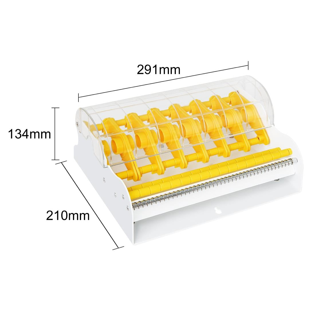 Hygiplas 1" Multi Label Metal Dispenser