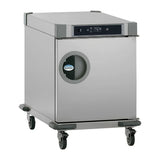 JC857 Tournus Roll'Service heated banquet trolley, solid s/s door, 5 x 1/1 GN - JD Catering Equipments Ltd