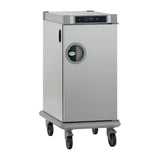 JC858 Tournus Roll'Service heated banquet trolley, solid s/s door, 10 x 1/1 GN - JD Catering Equipments Ltd
