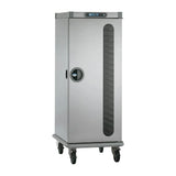 JC867 Tournus Roll'Service heated banquet trolley, part glazed s/s door, 20 x 2/1 GN - JD Catering Equipments Ltd