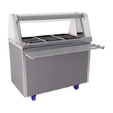 JC870 CED Glide 3 x 1/1 GN dry heat bain marie hotcupboard, heated gantry trayslide - JD Catering Equipments Ltd