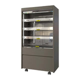 JC875 CED Money Maker heated merchandiser 900x635x1725mm tall, night blind - JD Catering Equipments Ltd