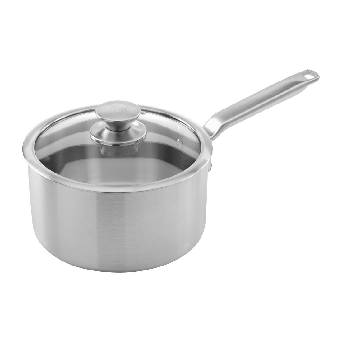 JC881 Samuel Groves Celsius Stainless Steel Saucepan & Glass Lid - 20cm (Direct)