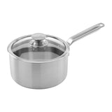 JC881 Samuel Groves Celsius Stainless Steel Saucepan & Glass Lid - 20cm (Direct)
