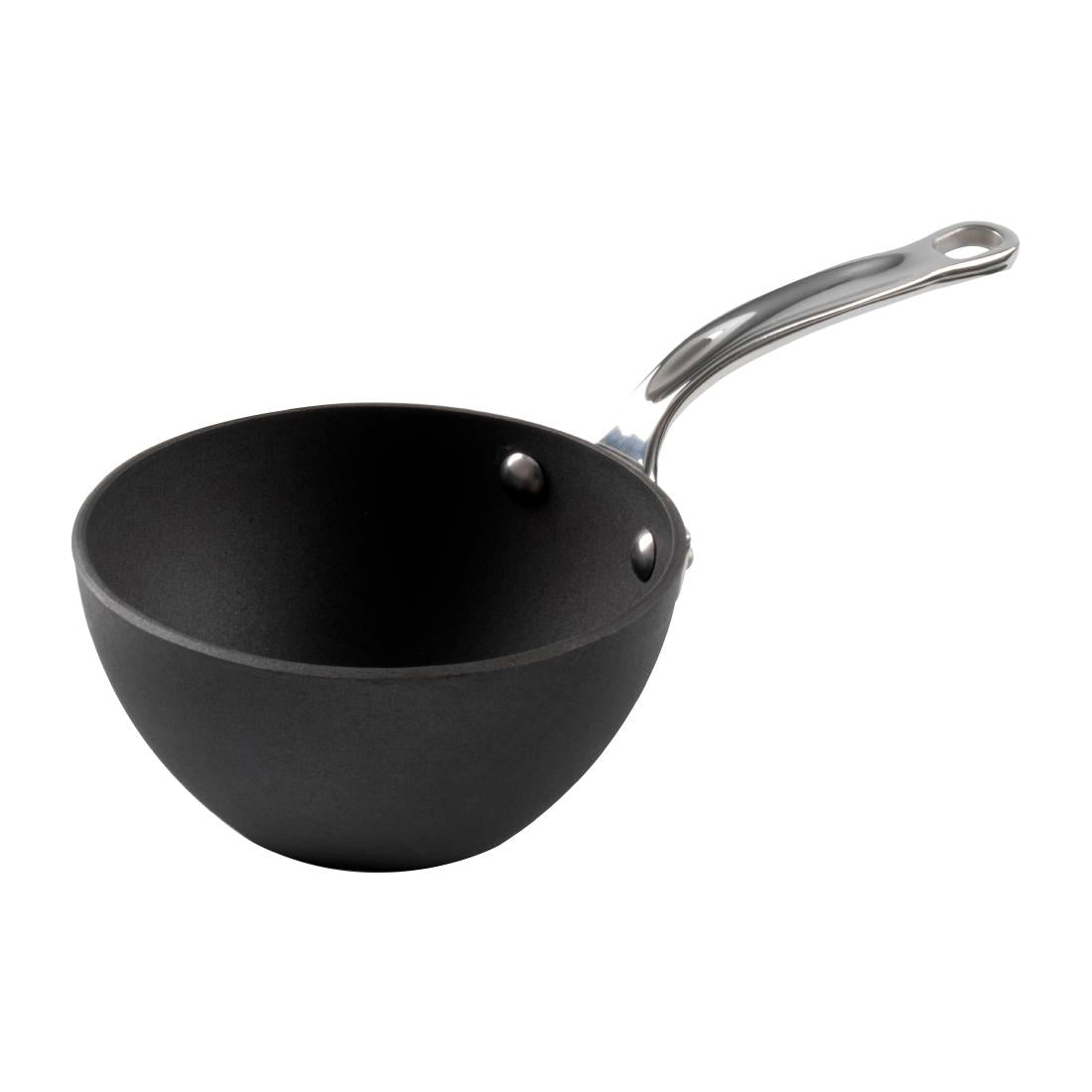 JC890 Samuel Groves Professional Seasoned Carbon Steel Sauce Pot - 12cm (Direct)