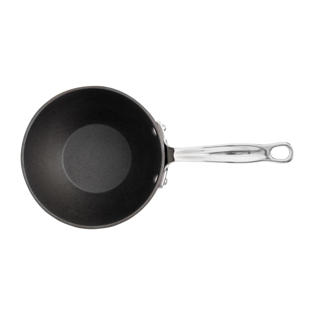 JC890 Samuel Groves Professional Seasoned Carbon Steel Sauce Pot - 12cm (Direct)