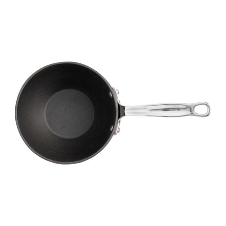 JC890 Samuel Groves Professional Seasoned Carbon Steel Sauce Pot - 12cm (Direct)
