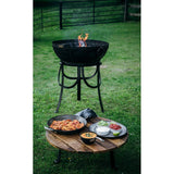 JC890 Samuel Groves Professional Seasoned Carbon Steel Sauce Pot - 12cm (Direct)