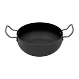 JC893 Samuel Groves Professional Seasoned Carbon Steel Chefs Pan - 22cm (Direct)