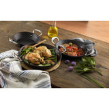 Samuel Groves Cast Iron Double Handled Skillet 24cm