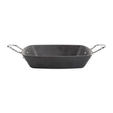JC896 Samuel Groves Cast Iron Double Handle Square Grill - 26cm (Direct)