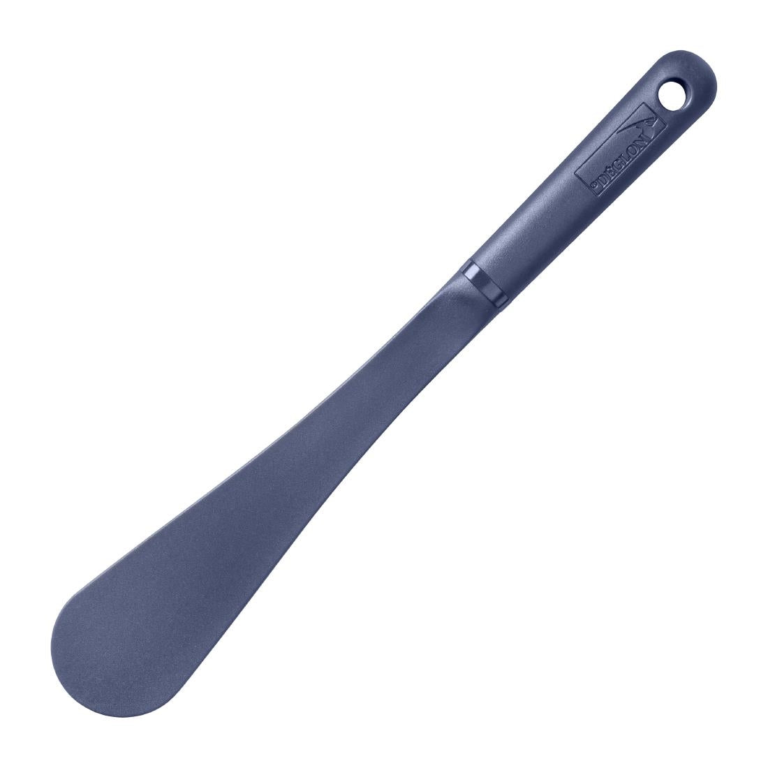 JC924 Deglon Stop Glisse Rigid Blue Heat Resistant Spatula - 12"