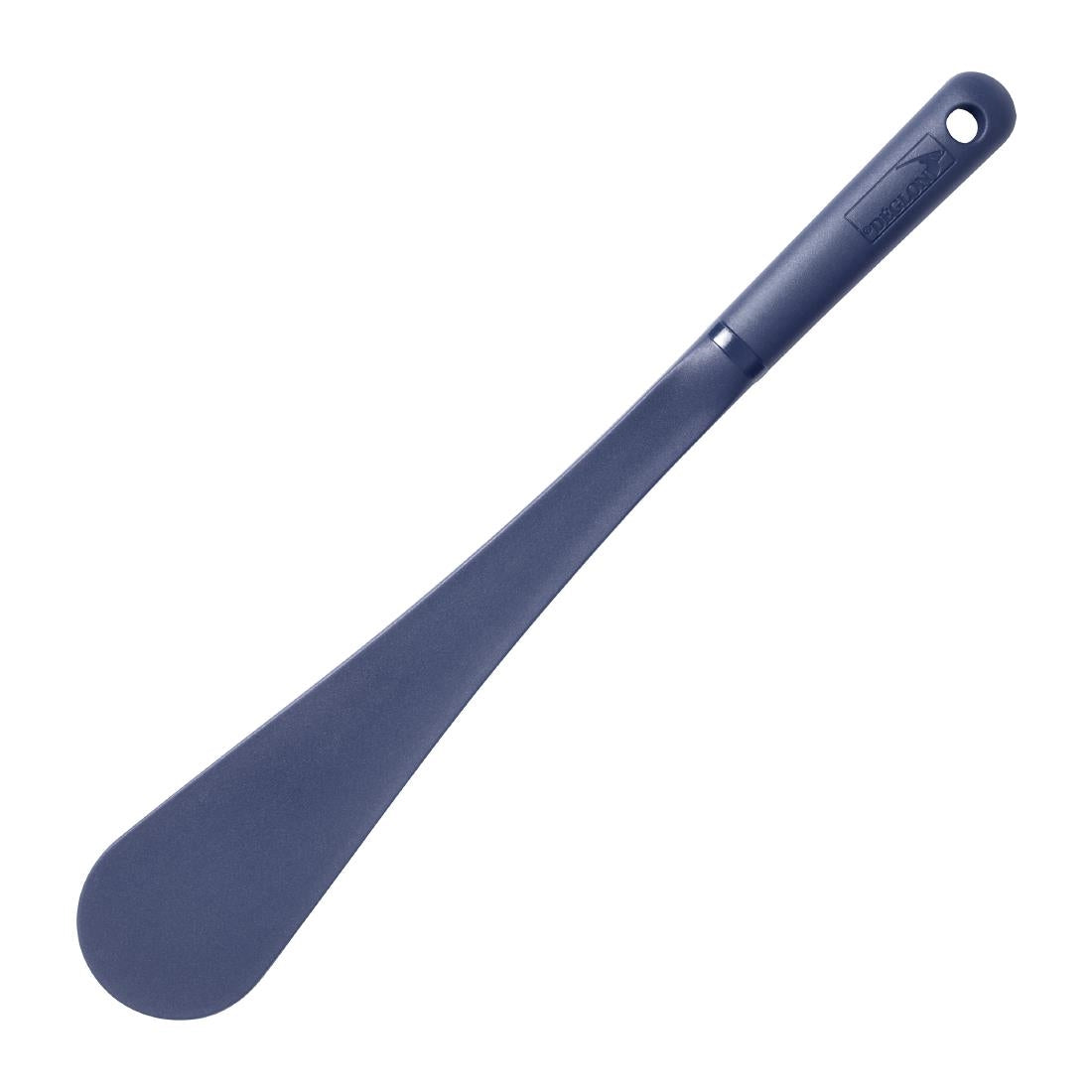 JC925 Deglon Stop Glisse Rigid Blue Heat Resistant Spatula - 14"