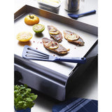 JC929 Deglon Blue Flexibel Slotted Spatula - 11"