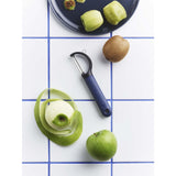 JC931 Deglon Blue Vertical Peeler With Swivel Blade