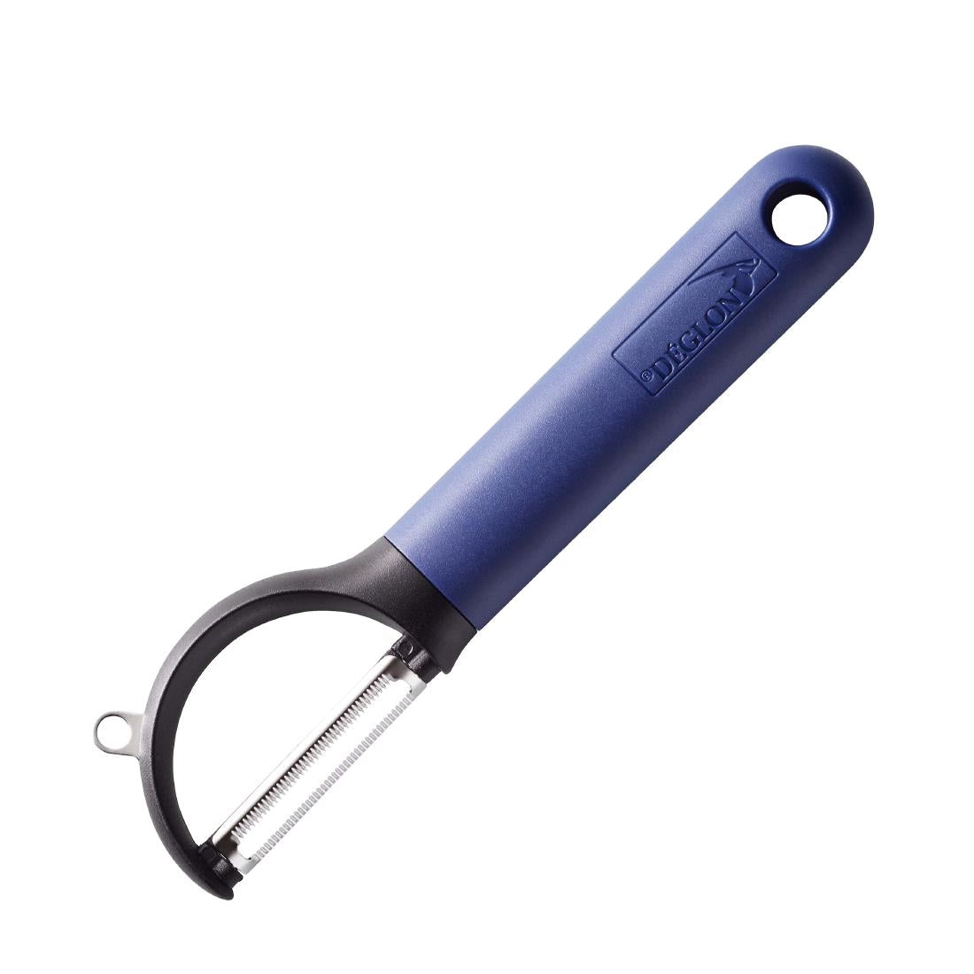 JC931 Deglon Blue Vertical Peeler With Swivel Blade