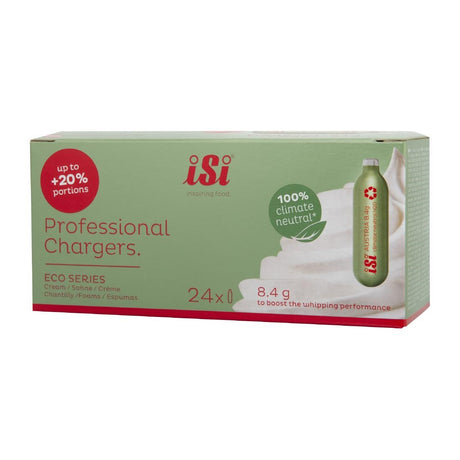 JC935 ISI Professional Chargers ECO Series for Cream Whippers - 8.4g (Pack 24)
