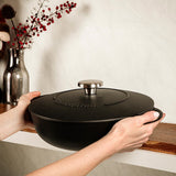 JC947 Tramontina Enamel Cast Iron Shallow Casserole Dish - 280mm